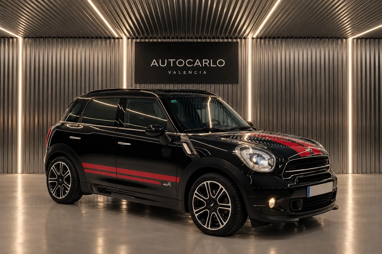 MINI Countryman negro vendido a un cliente